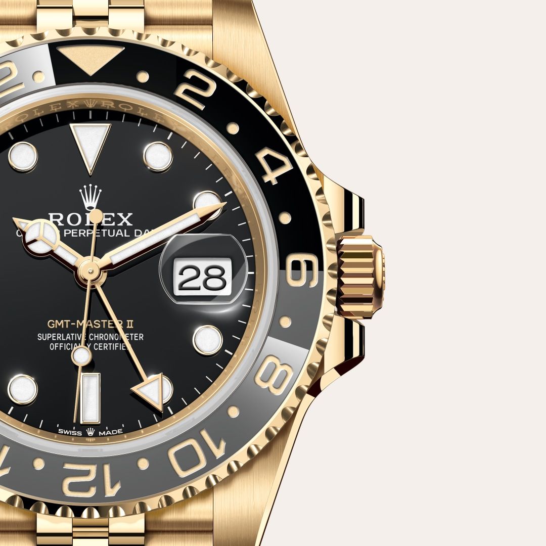 Rolex GMT-Master II Oyster, 40 mm, yellow gold