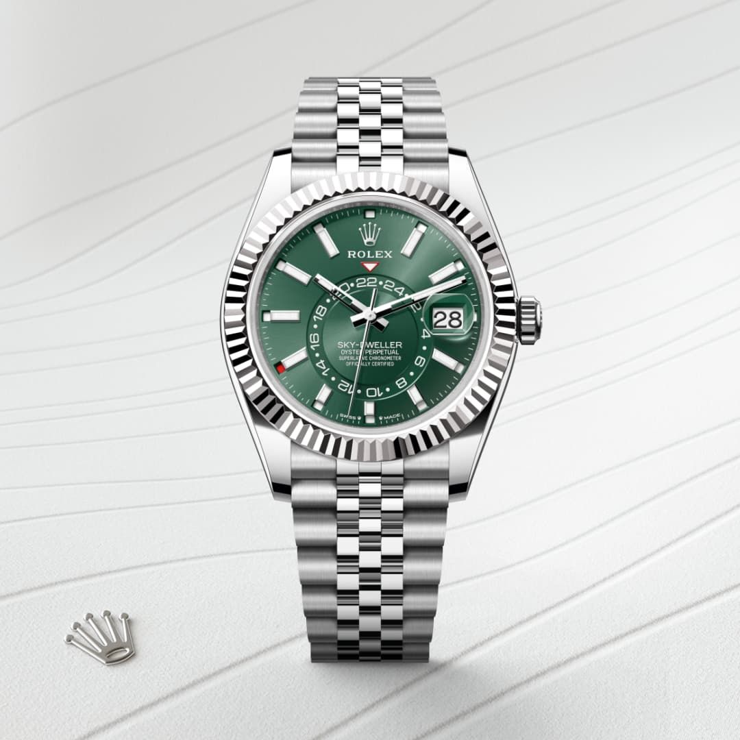 Rolex Sky-Dweller Oyster, 42 mm, Oystersteel and white gold