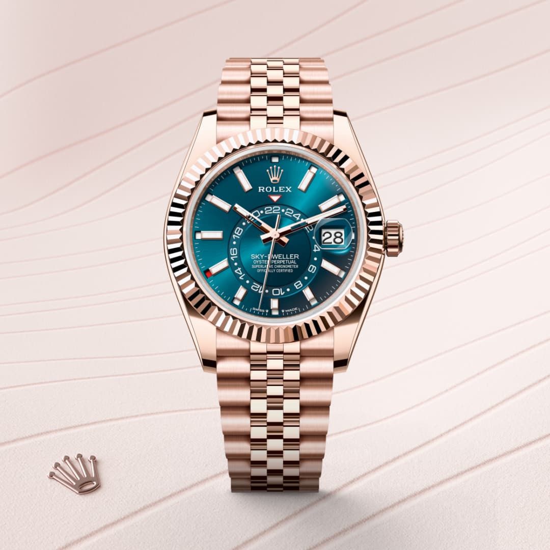 Rolex Sky-Dweller Oyster, 42 mm, Everose gold